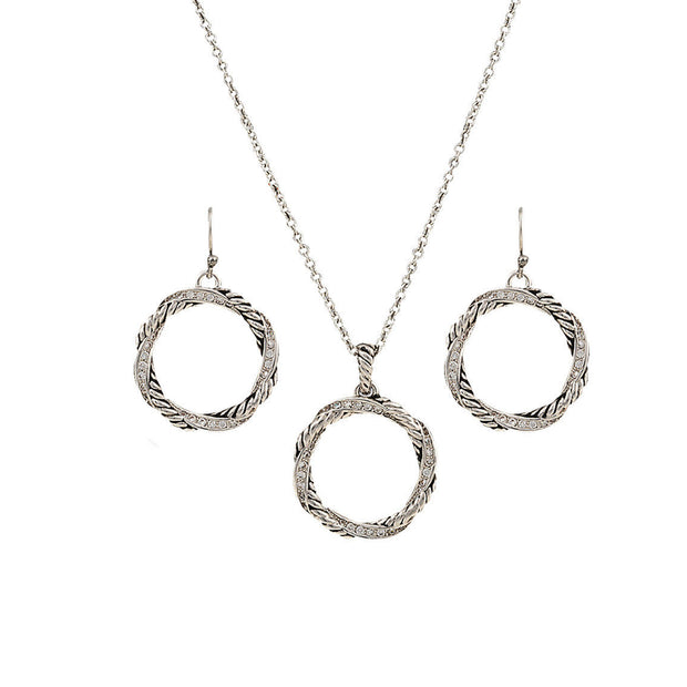 Montana Silversmiths Twisted Coil - Jewellery Set JS2782