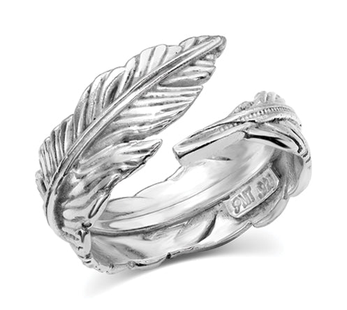 Montana Silversmiths Joyful Feather Ring RG4383