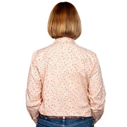 Just Country Women's - Abbey - Full Button Workshirt Blush Orchids WWLS2125 back